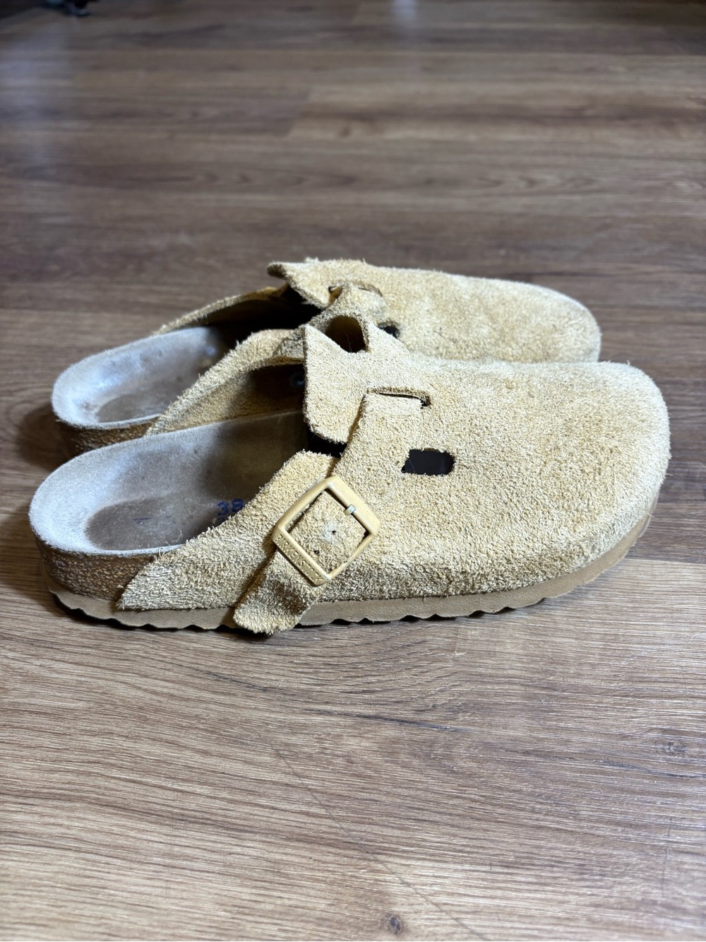 Birkenstock Boston Suede Clogs UNISEX